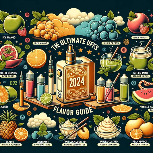 Le Guide Ultime des Saveurs de Puffs à Essayer en 2024 : Découvrez des Combinaisons Fruitées et Gourmandes Tendance pour les Amateurs de Vape - Bang Box